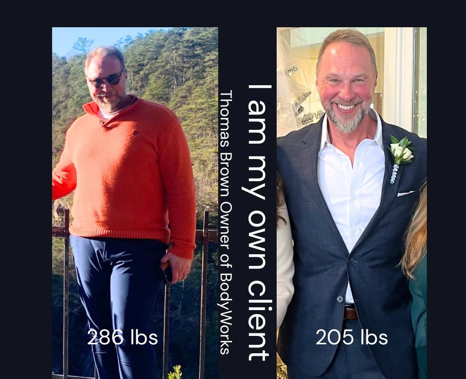 Thomas Brown, Owner of BodyWorks - real transformation